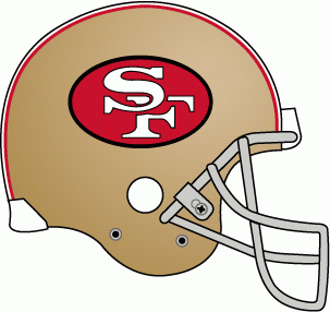 San Francisco 49ers 1989-1995 Helmet Logo fabric transfer